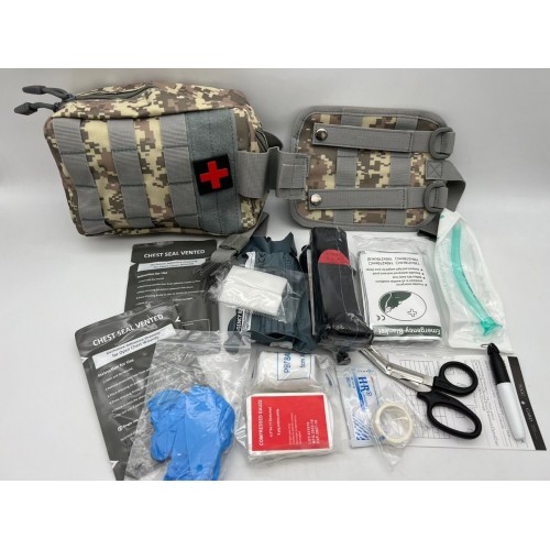 Номер 1. АРМЕЙСКАЯ АПТЕЧКА первой помощи ‼️УКОМПЛЕКТОВАННАЯ / универсальная медицинская аптечка. Отрывная во Владивостоке