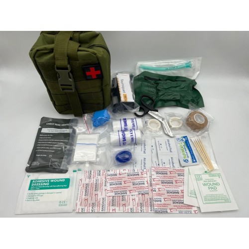 Номер 4. АРМЕЙСКАЯ АПТЕЧКА первой помощи ‼️УКОМПЛЕКТОВАННАЯ / универсальная медицинская аптечка во Владивостоке