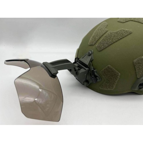 Откидные флип очки с кронштейном на шрауд для тактического шлема во Владивостоке