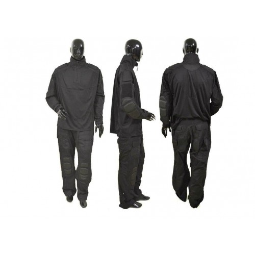 Тактический боевой костюм, чёрный во Владивостоке