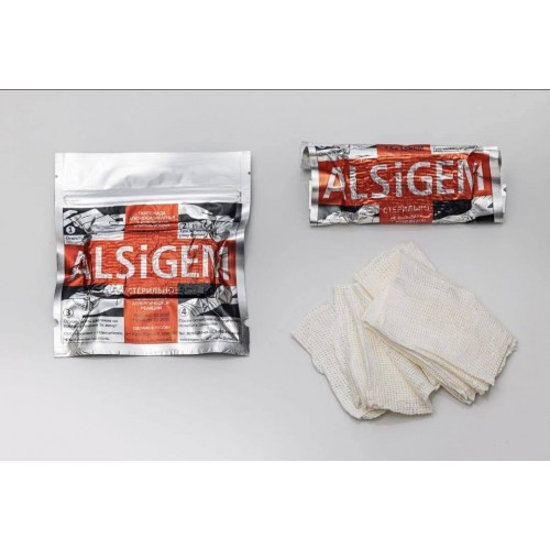 Тампонада AlsigemRu алюмосиликатная (каолиновая) впитывающая 7,5 х 185 см во Владивостоке