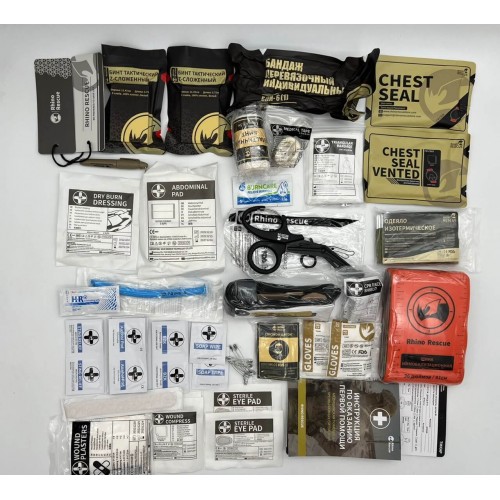 Военная тактическая аптечка “RHINO RESCUE” 30в1 во Владивостоке